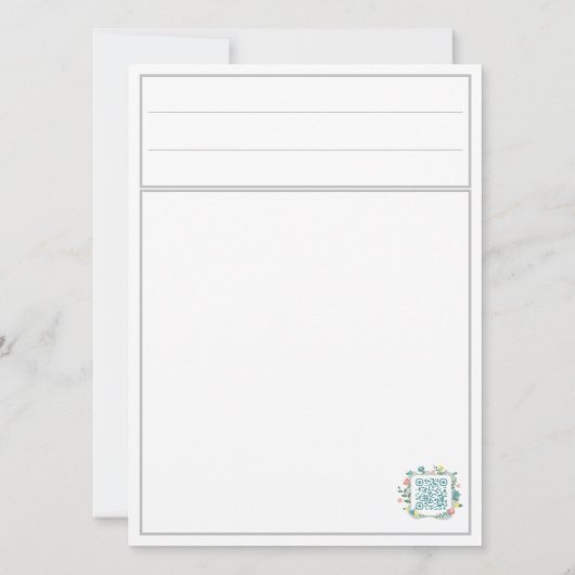 Merry and colorful Christmas card! カード (裏面)