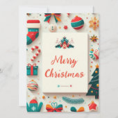 Merry and colorful Christmas card! カード (正面)