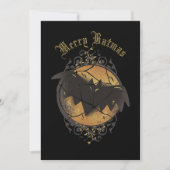 Merry Batmas Bat Christmas Holiday Card シーズンカード (正面)