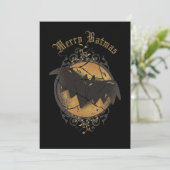 Merry Batmas Bat Christmas Holiday Card シーズンカード (スタンド正面)