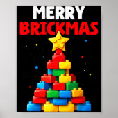 Merry Brickmas Block Building Builder Brick Master ポスター (正面)