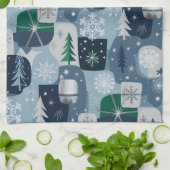 Merry & Bright キッチンタオル (折り畳み)