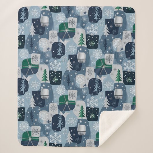 Merry & Bright シェルパブランケット (正面)