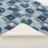 Merry & Bright シェルパブランケット (3/4)