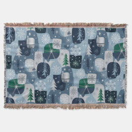 Merry & Bright スローブランケット