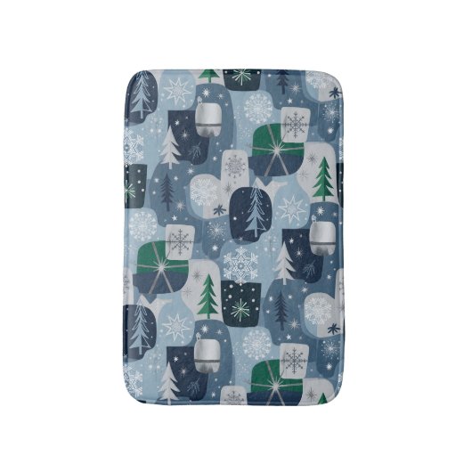 Merry & Bright バスマット (正面縦)