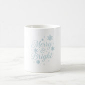Merry & Bright マグカップ | 冬のワンダーランド 高級カップ (中央)