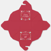 Merry & Bright Christmas フェイバーボックス (見開き)