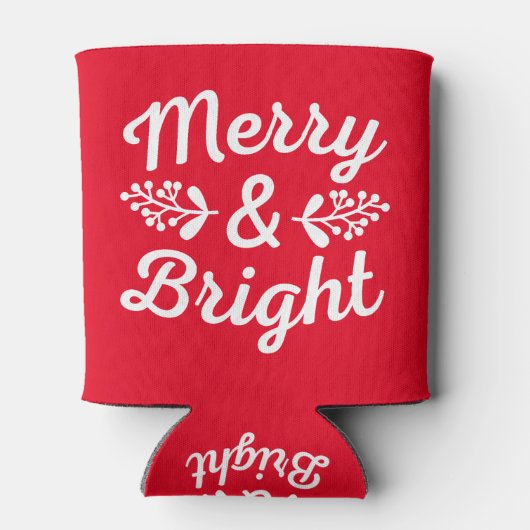 Merry & Bright Christmas  缶クーラー (裏面)