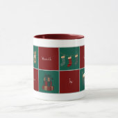 Merry & Bright Christmas Coffee Mug マグカップ (中央)