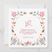 Merry & Bright Christmas Greeting Card (裏面)