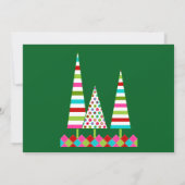 Merry & Bright Christmas Holiday Invitation 招待状 (裏面)