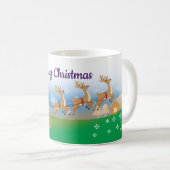 Merry & Bright Christmas Mug コーヒーマグカップ (正面右)