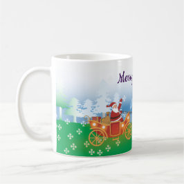 Merry & Bright Christmas Mug コーヒーマグカップ