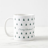 Merry & Bright Christmas Mug 𝜗𝜚🎄 コーヒーマグカップ (左)