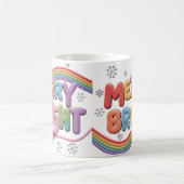 Merry & Bright Classic Christmas Mug  コーヒーマグカップ (中央)