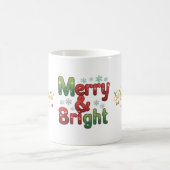 Merry & Bright Holiday Collection Classic Christma コーヒーマグカップ (中央)