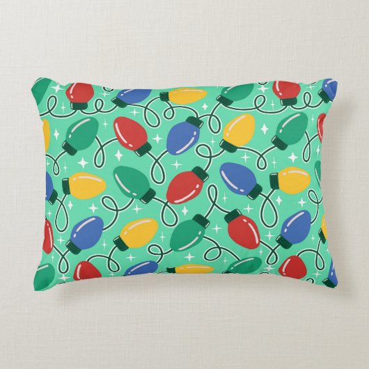 Merry & Bright Lights アクセントクッション (正面)