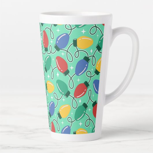 Merry & Bright Lights カフェラテマグ (右)