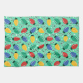 Merry & Bright Lights キッチンタオル (横)