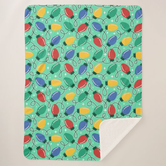 Merry & Bright Lights シェルパブランケット (正面)