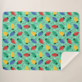 Merry & Bright Lights シェルパブランケット (正面(横))