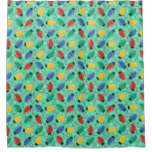 Merry & Bright Lights シャワーカーテン (正面)