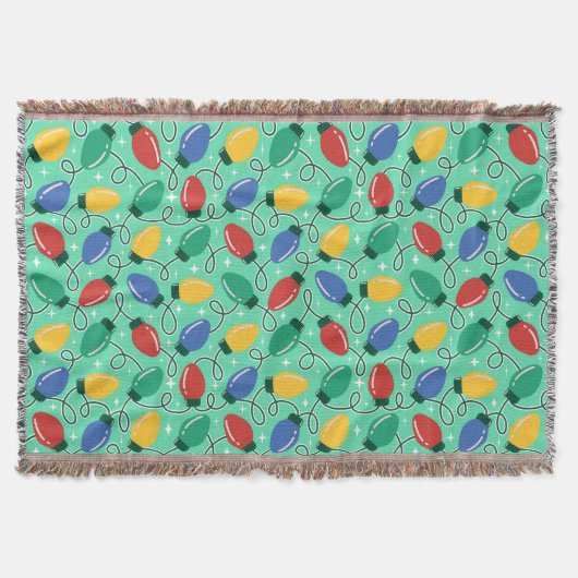 Merry & Bright Lights スローブランケット (正面)