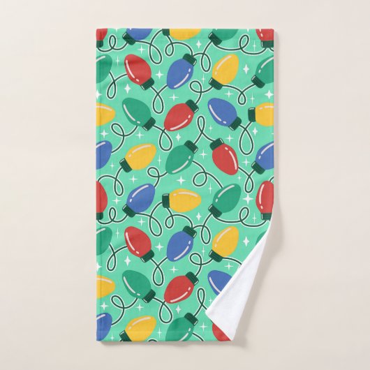 Merry & Bright Lights バスタオルセット (ハンドタオル)