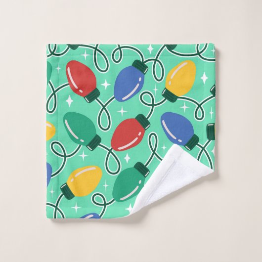 Merry & Bright Lights バスタオルセット (ウォッシュタオル)