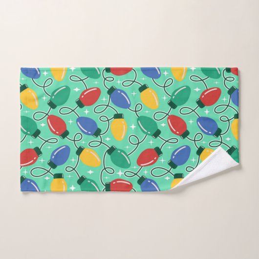 Merry & Bright Lights バスタオルセット (ハンドタオル)