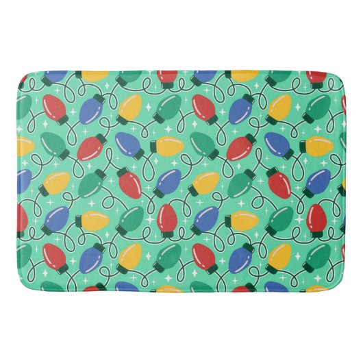 Merry & Bright Lights バスマット (正面)