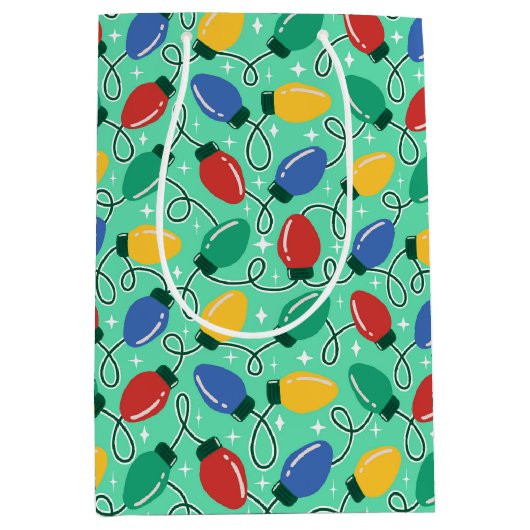 Merry & Bright Lights  ミディアムペーパーバッグ (正面)