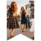 Merry + Bright Marquee Bunting Banner - Teal バンティングフラッグ (第2の旗)