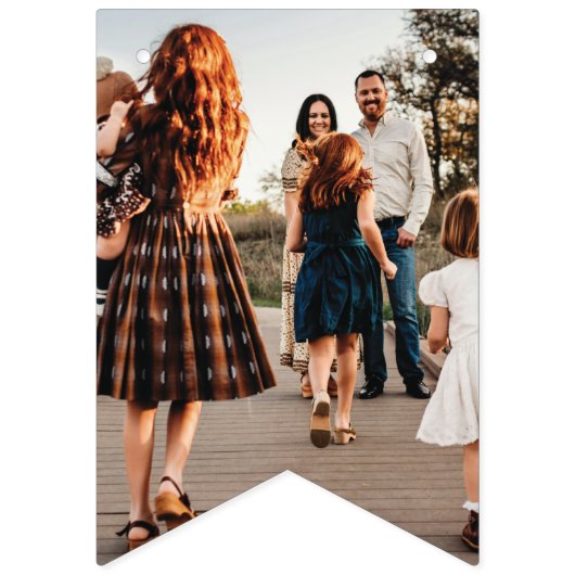 Merry + Bright Marquee Bunting Banner - Teal バンティングフラッグ (第2の旗)