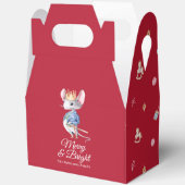 Merry & Bright Nutcracker Mouse Favor Box フェイバーボックス (見開き)
