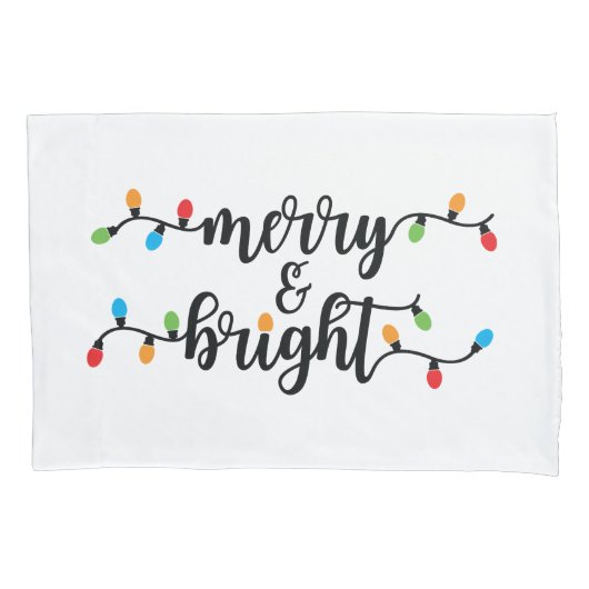 Merry & Bright Pillowcase Set 枕カバー (正面左)