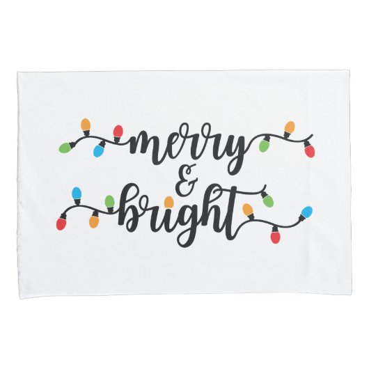 Merry & Bright Pillowcase Set 枕カバー (正面右)