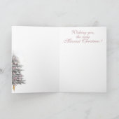 Merry & Bright Pygmy Goat Baby Pink カード (内部)