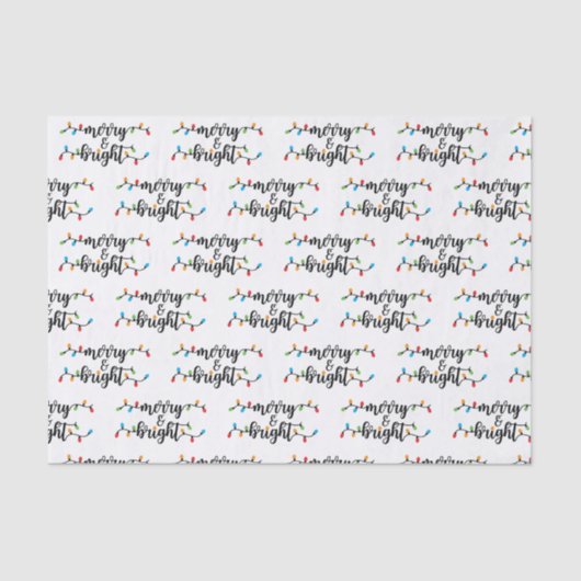 Merry & Bright Tissue Paper 薄葉紙 (正面)