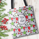 Merry & Bright Tote Bag – Personalized message トートバッグ