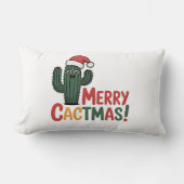 Merry Cactmas ランバークッション (正面)