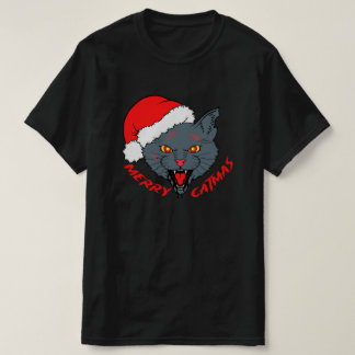 Merry Catmas Tシャツ