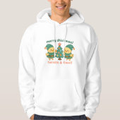 Merry Chickmass Chicken Christmas Sweatshirt |Cozy パーカ (正面)