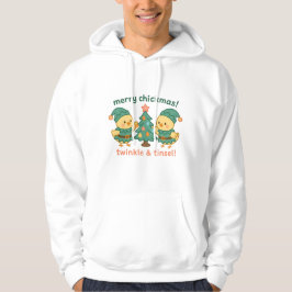 Merry Chickmass Chicken Christmas Sweatshirt |Cozy パーカ