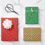 MERRY CHRISMAS in Katakana patternA ラッピングペーパーシート<br><div class="desc">Wrapping papers for Merry Christmas.</div>