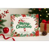 merry chrismas in u ポストカード