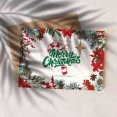 merry chrismas in u ポストカード