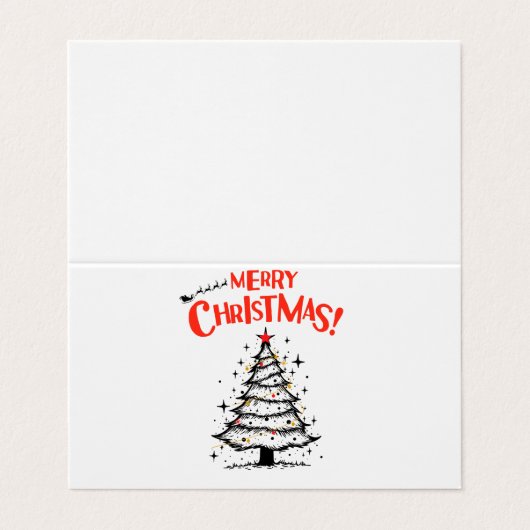 merry chrismas in u 名刺 (外部フラット)