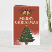 MERRY CHRISMAS INVITATION CARD カード (裏面)